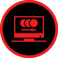 Digital Animation Creative Icon Design vector