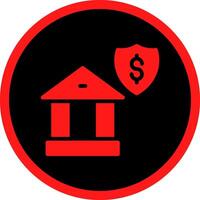 Banking Security Creative Icon Design vector