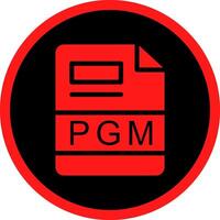 PGM Creative Icon Design vector