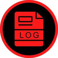 LOG Creative Icon Design vector