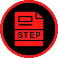STEP Creative Icon Design vector
