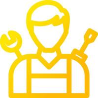 Mechanic Creative Icon Design vector