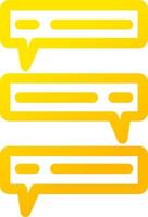 Testimony Creative Icon Design vector