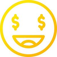 Greedy Creative Icon Design vector