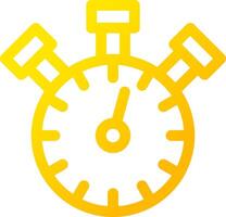 Stopwatch Creative Icon Design vector