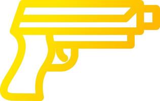 Gun Creative Icon Design vector