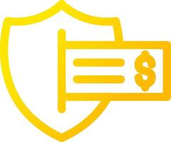 Safe Payment Creative Icon Design vector