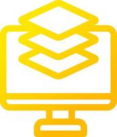 Layer Creative Icon Design vector