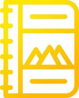 Sketchbook Creative Icon Design vector