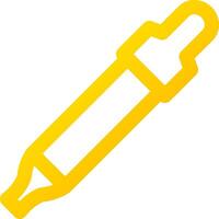 Dropper Creative Icon Design vector