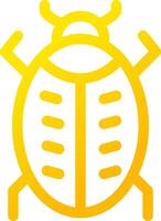 Bug Creative Icon Design vector