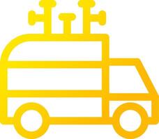 Delivery Truck Creative Icon Design vector