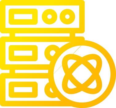 Data Science Creative Icon Design vector