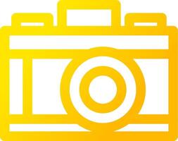 Camera Creative Icon Design vector