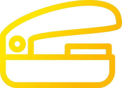 Stapler Creative Icon Design vector