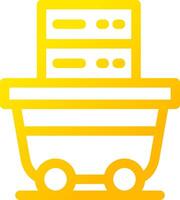 Data Mining Creative Icon Design vector