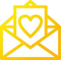 Love Letter Creative Icon Design vector