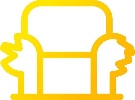 Sofa Creative Icon Design vector