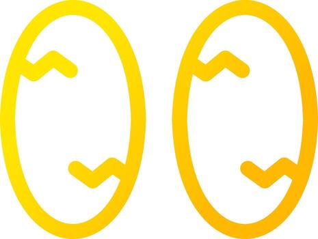 diseño de icono creativo de huevos vector