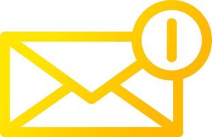 Email Creative Icon Design vector
