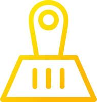 Garbage Picker Creative Icon Design vector