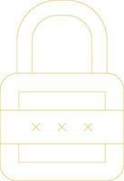Lock Creative Icon Design vector