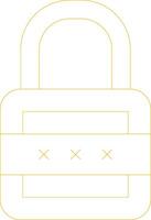 Lock Creative Icon Design vector