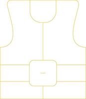 Lifejacket Creative Icon Design vector