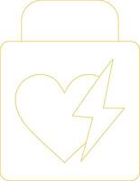 Pacemaker Creative Icon Design vector
