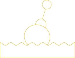 Buoy Creative Icon Design vector