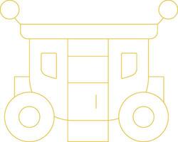 Carriage Creative Icon Design vector