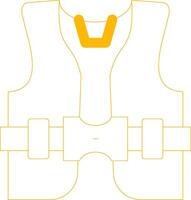Life Jacket Creative Icon Design vector
