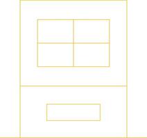 Door Creative Icon Design vector