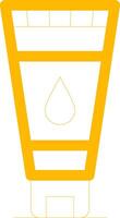 Moisturizer Creative Icon Design vector