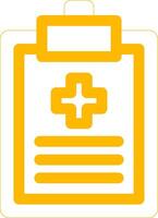 Health Report Creative Icon Design vector
