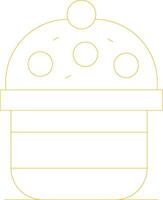 Cupcake Creative Icon Design vector