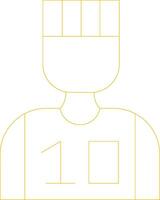 Prisoner Creative Icon Design vector