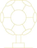 Space Camera Creative Icon Design vector