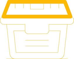 Food Container Creative Icon Design vector