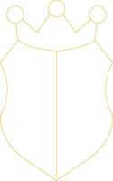 Shield Creative Icon Design vector