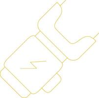 Electroshock Creative Icon Design vector