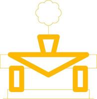 Table Creative Icon Design vector