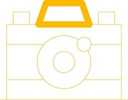 Camera Creative Icon Design vector
