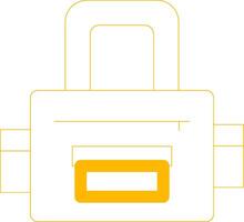 Bag Creative Icon Design vector