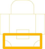 Briefcase Creative Icon Design vector