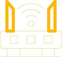 Router Creative Icon Design vector