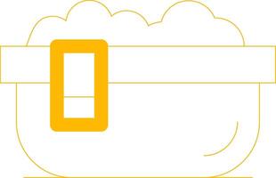 Bathtub Creative Icon Design vector
