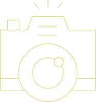 Camera Creative Icon Design vector