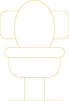 Toilet Creative Icon Design vector