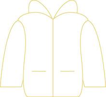 Jacket Creative Icon Design vector